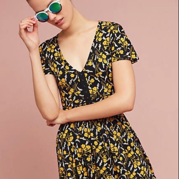 Anthropologie | Maeve Summer Breeze Floral Dress - Picture 7 of 8